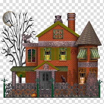 Haunted house YouTube , fairy tale transparent background PNG clipart