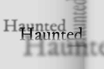 Haunted word in faded shadow font typography… | Free stock illustration | High Resolution graphic