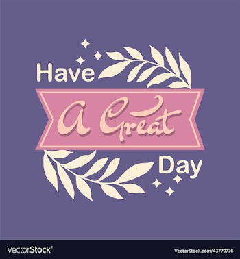 have a great day hand draw lettering