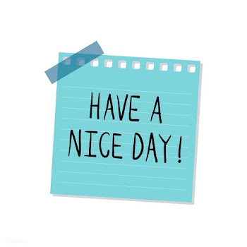 Have a nice day note illustration | Free stock vector - 412499