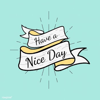 Have a nice day text in a badge | Free stock vector - 575019