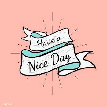 Have a nice day text in a badge | Free stock vector - 575055