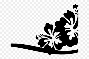 Hawaii Clipart Greenery - Hawaiian Flowers Png Border
