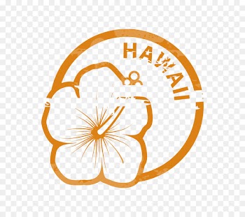 Hawaii Paper Rubber stamp Business card Postage stamp - Postmark stamp,seal 