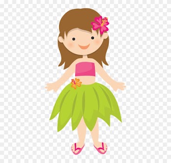 Hawaiian Aloha Tropical - Hawaiian Girl Png