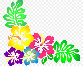 Hawaiian Borders and Frames Flower Clip art - moana 
