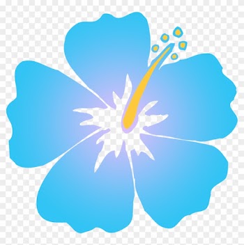 Hawaiian Flower Clip Art Borders - Hawaiian Flower Clipart Png