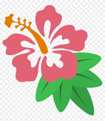 Hawaiian Hibiscus Drawing Clip Art - Best Hawaii Wedding Invitation
