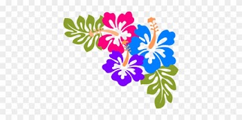 Hawaiian Luau Word Clipart Cl - Hawaiian Luau Word Clipart Cl