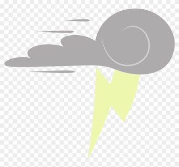 Hawk9mm, Cloud, Cutie Mark, G4, Lightning, Safe, Simple - Mlp Thunderlane Cm