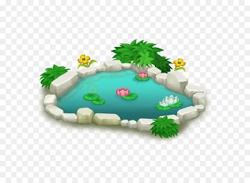 Hay Day Fish pond Farm Clip art - lake 