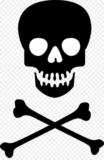 Hazard symbol Skull and crossbones Poison Clip art - Skull And Crossbones PNG Clipart 