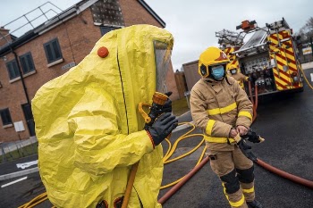 Hazardous materials training. Original public | Free Photo - rawpixel