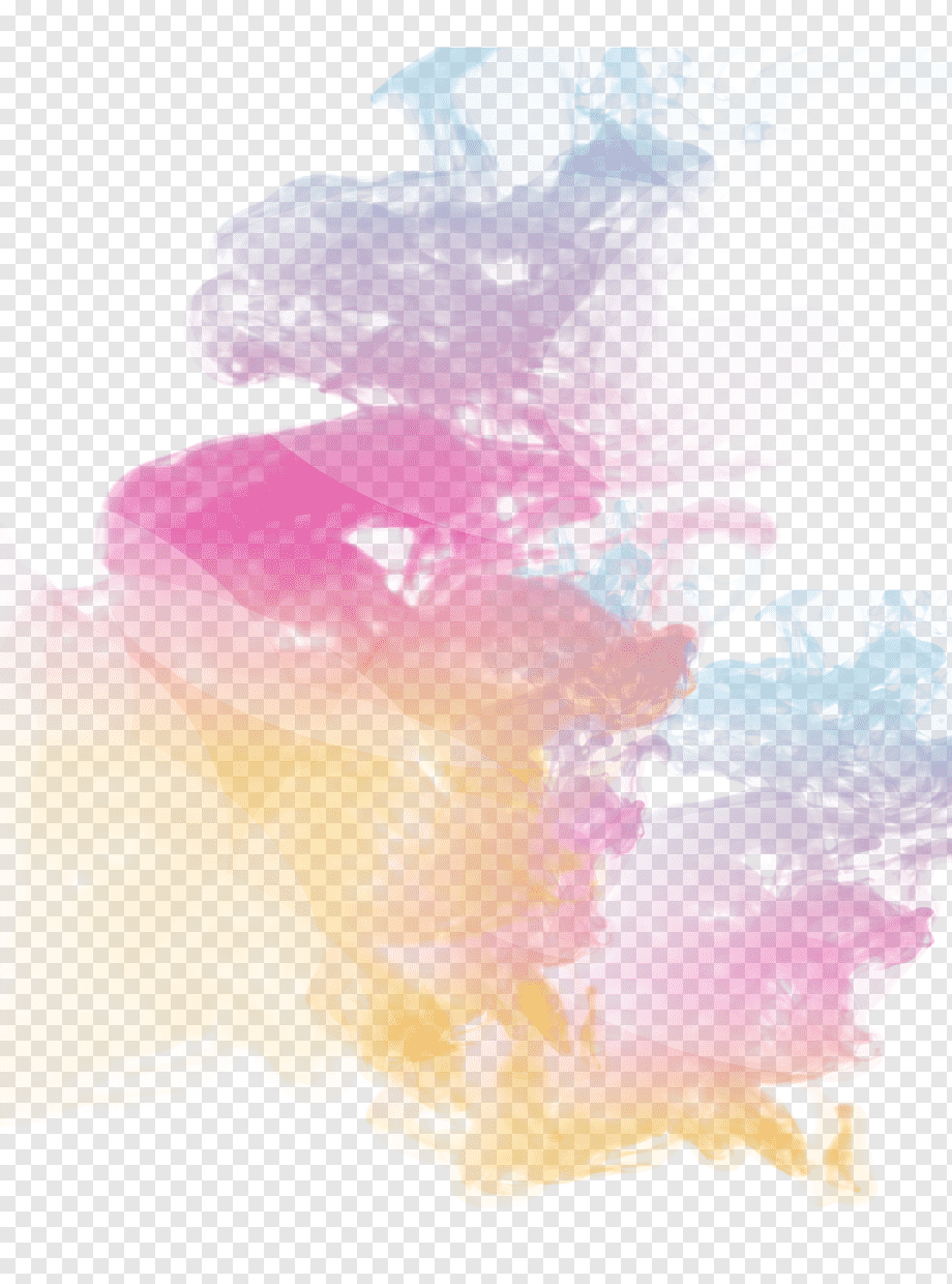 Haze Graphic design, Creative color smoke, pink and yellow smoke, texture, color Splash, effect png