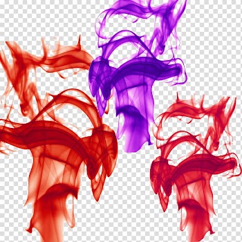 Haze Red Fog, Romantic color smoke transparent background PNG clipart
