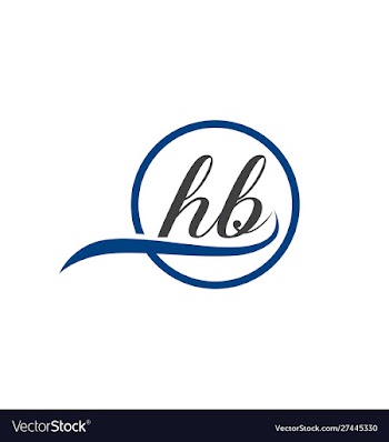 Hb logo vector image