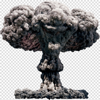 HD Giant Smoke Cloud Png - Nuke Mushroom Cloud Png , Free ...