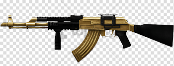 HD Gold Ak Png - Gold Ak 47 Png Transparent PNG Image Download ...