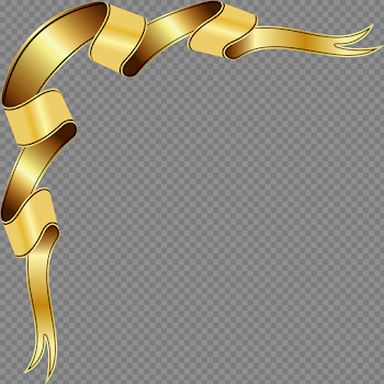 HD Gold Border Png Vector Images - Ribbon Photoshop , Free ...