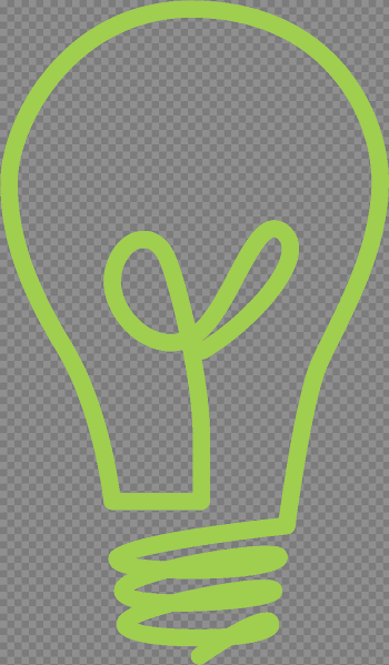 HD Light Bulb Clipart Black And White - Light Bulb Clipart ...