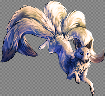 HD Nine-tailed Fox Transparent PNG Image Download - Trzcacak