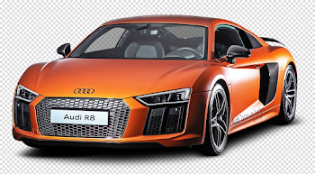 HD Orange Audi R8 Car PNG #45322 - Free Icons and PNG Backgrounds