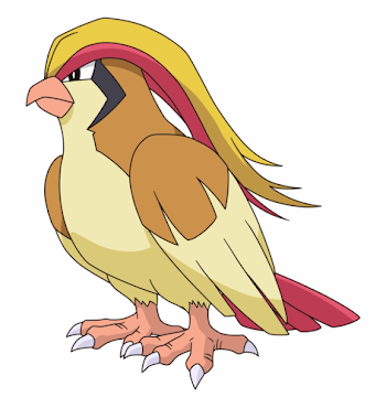 HD Pidgeot Is A Huge Bird, You An Fly On Her - Pokemon Pidgeot ...