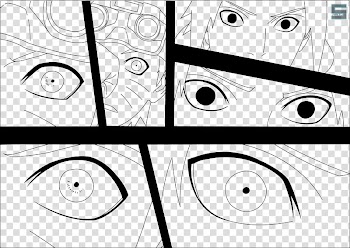 He not Looking at me Line transparent background PNG clipart