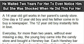 He Waited Two Years For Her To Even Notice Him. But She Was ...