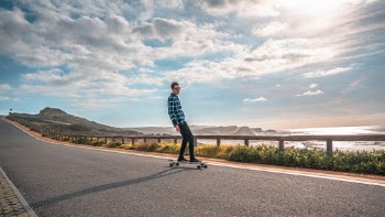 he was a skater boy... 