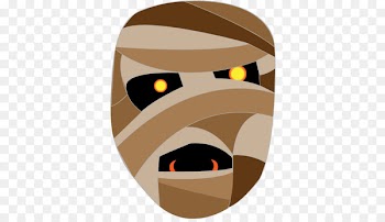 head art face clip art - Mummy 