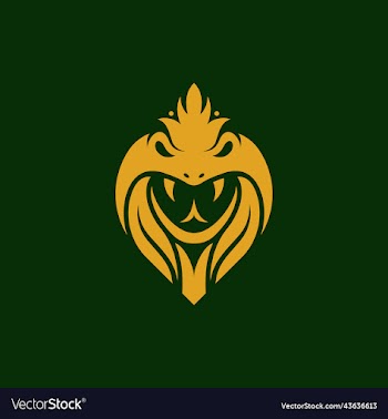 head cobra ornament luxury creative logo