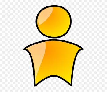 Head, Icon, Symbol, Yellow, People, Buddy, Person - Person Clipart