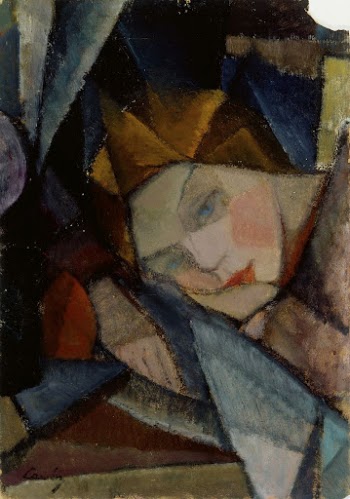 Head of a woman, 1914 | Free Photo - rawpixel