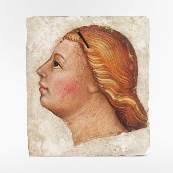 Head of an Angel in Left | Free Photo Illustration - rawpixel