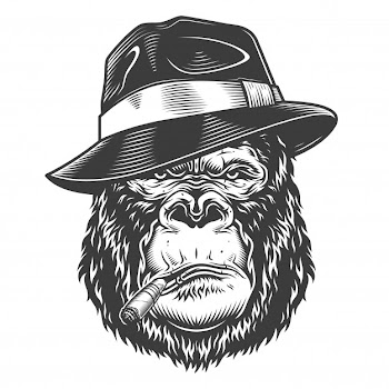 Head of gorilla Free Vector