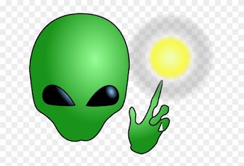 Head, Point, Hand, People, Alien, Face, Cartoon, Light - Extraterrestrials In Fiction