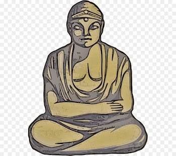 head sitting meditation forehead fictional character