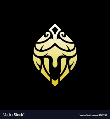 head spartan luxury ornament logo