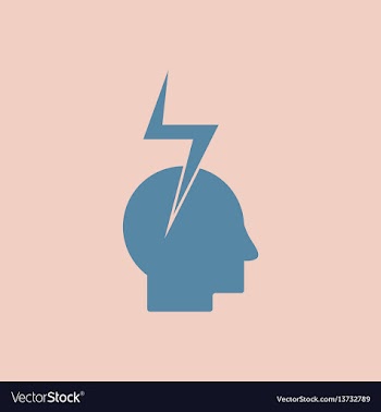 Headache sign various symptoms of tuberculosis on vector image