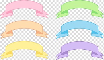Headgear , Lavender Banner transparent background PNG clipart
