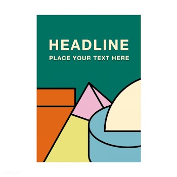 Headline colorful mockup graphic design | Free stock vector - 454312