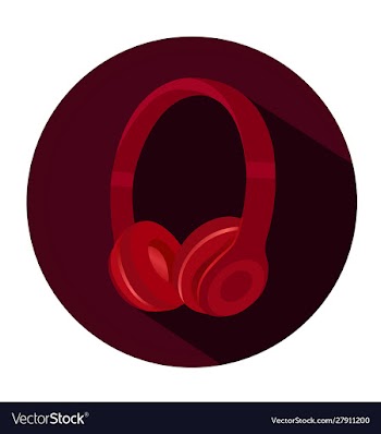 Headphone icon- icon vector image