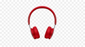 Headphones, Beats Electronics, Apple Beats Ep, Red PNG