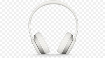 Headphones Beats Solo 2 Beats Electronics Sound - White headphones 