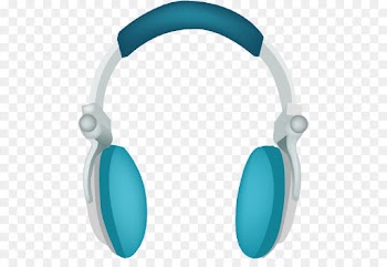 headphones blue aqua gadget turquoise