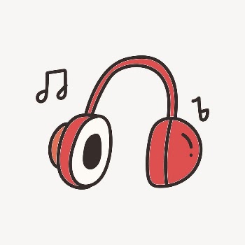 Headphones  doodle collage element | Free Vector - rawpixel