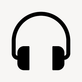 Headphones, music icon, simple flat | Free Icons - rawpixel