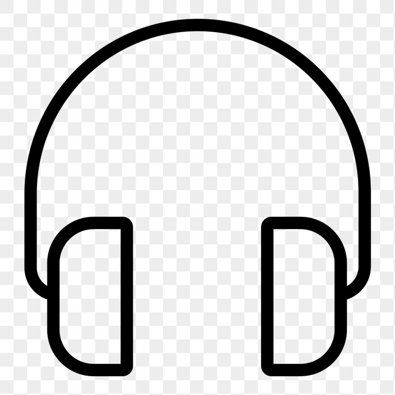 Headphones png music icon sticker, | Free Icons - rawpixel