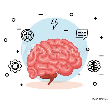 health brain with creative mind and intelligence